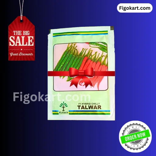 New Kalash KSP 1467 Talwar F1 Hybrid Chilly Vegetable Seeds